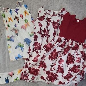 🌻4 For $20🌻SHEIN Kids Dresses - Multicolor, Red, and White